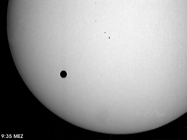Transit17 1500mm f4,4 Webcam